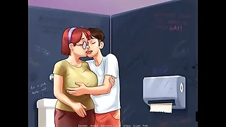 Summertime Saga ep 56 - Brincando escondido com a Nerd T&iacute;mida e muito Peituda